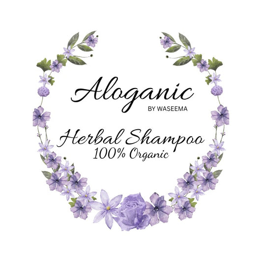 Aloganic Herbal Shampoo (150 ml)