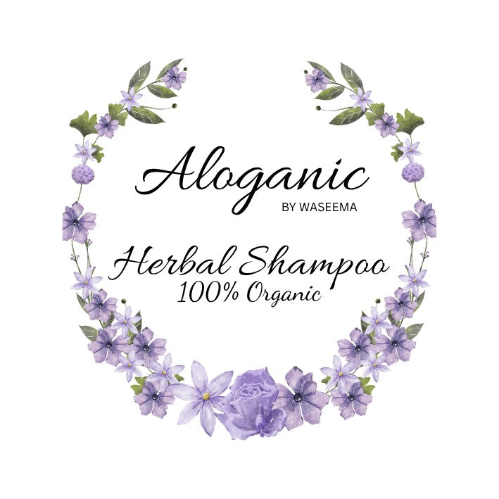 Aloganic Herbal Shampoo (150 ml)
